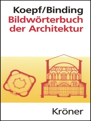 cover image of Bildwörterbuch der Architektur